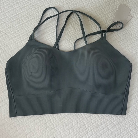 Lululemon NWT- Like a Cloud Long- Line Bra B/C Ribbed